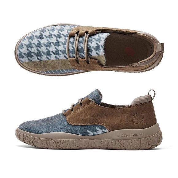 UIN Women's Walking Shoes Lace Up Casual Travel Sneaker (My Farming Black)133 - Picture 6 of 8